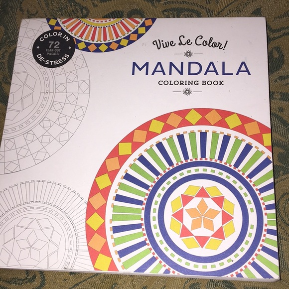 Vibe Le Color - Mandala Coloring Book NWT - Picture 1 of 4